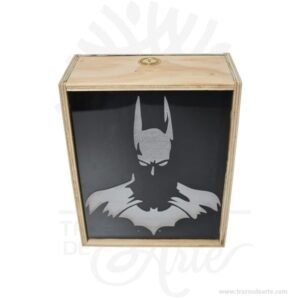 Alcancia Batman de 25 x 20 x 10 cm