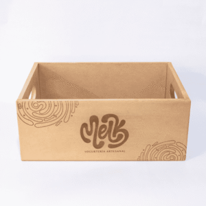 Caja Canasta en MDF Personalizada Manija