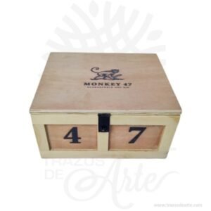 Caja madera embalaje para personalizar