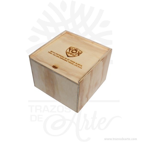 Caja En Madera Pequeña Tapa Corrediza - Image 4