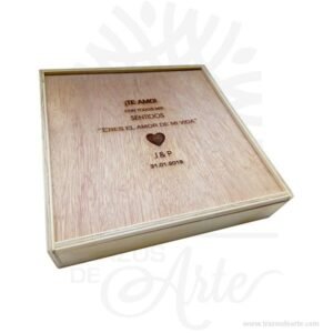 Caja de regalo para fotografías para personalizar