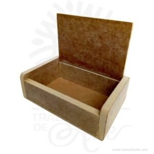 Caja estuche dulces de 15,5 X 9,5 X 5 cm crudo
