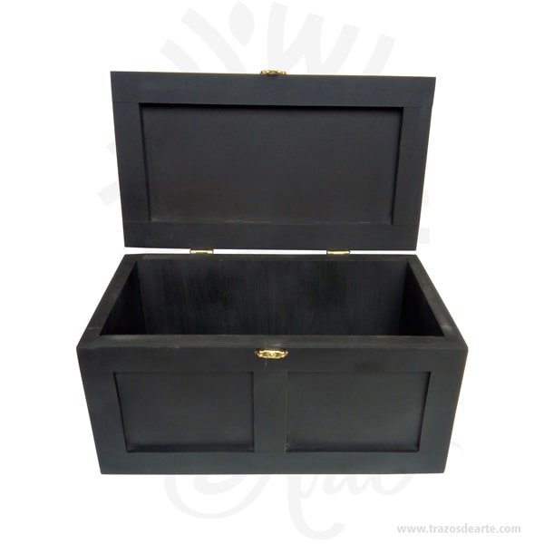 Caja de madera marcada con mensaje - Image 4