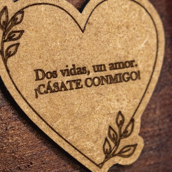 Caja para anillo en madera envejecido - Image 7