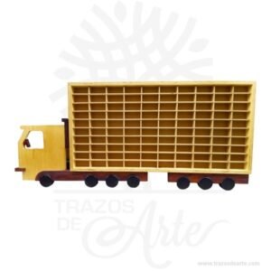 Repisa camión para colección de carros