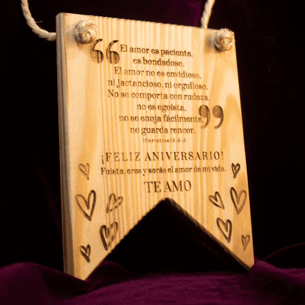 Banderín de madera para pared - Image 4