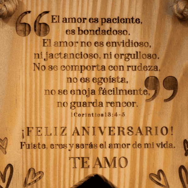 Banderín de madera para pared - Image 5