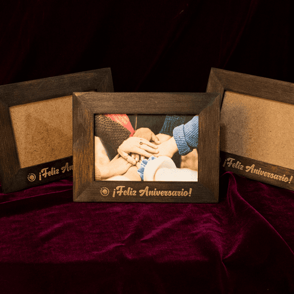 Portaretrato madera envejecido - Image 2