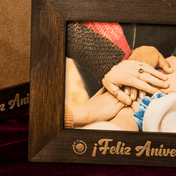 Portaretrato madera envejecido - Image 5