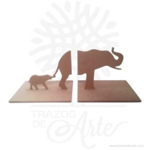 Soporte cuña para libros crudo