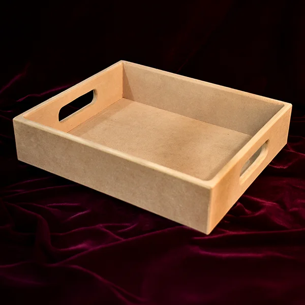 Bandeja en MDF para desayunos