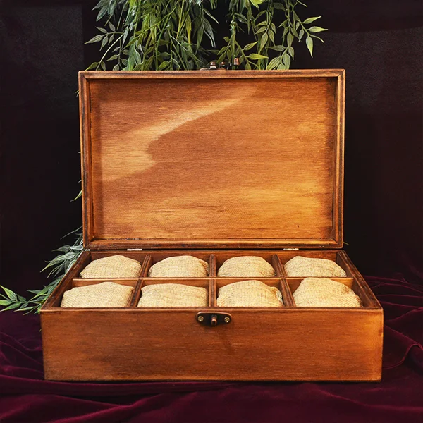 Caja de madera 8 relojes personalizada - Image 7