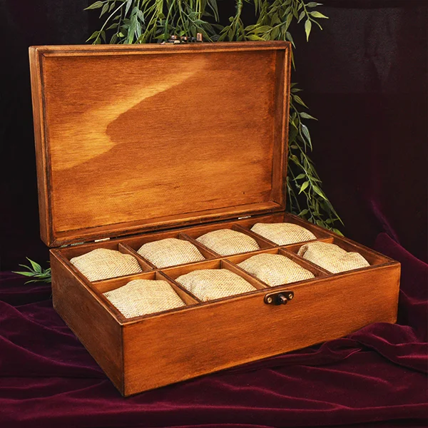 Caja de madera 8 relojes personalizada - Image 6