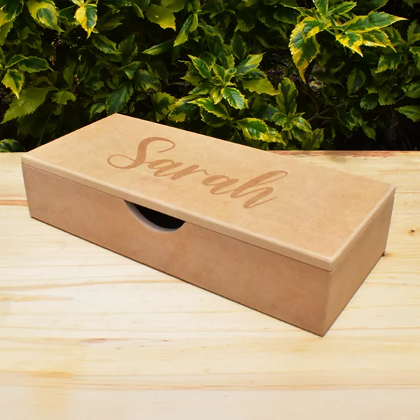 Caja en MDF de 32 x 14 x 7 cm - Image 3