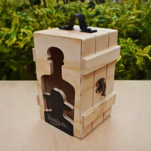 Caja licor en madera para personalizar