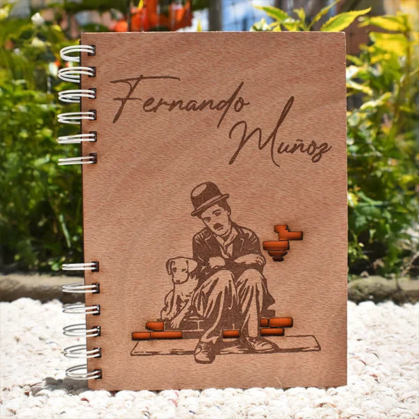 Cuaderno madera para personalizar - Image 5