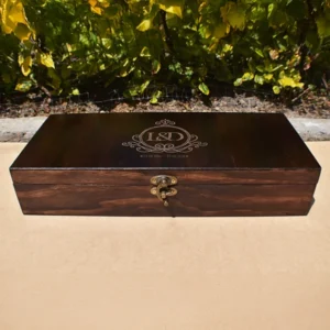 Organizador en madera para relojes con 10 compartimientos