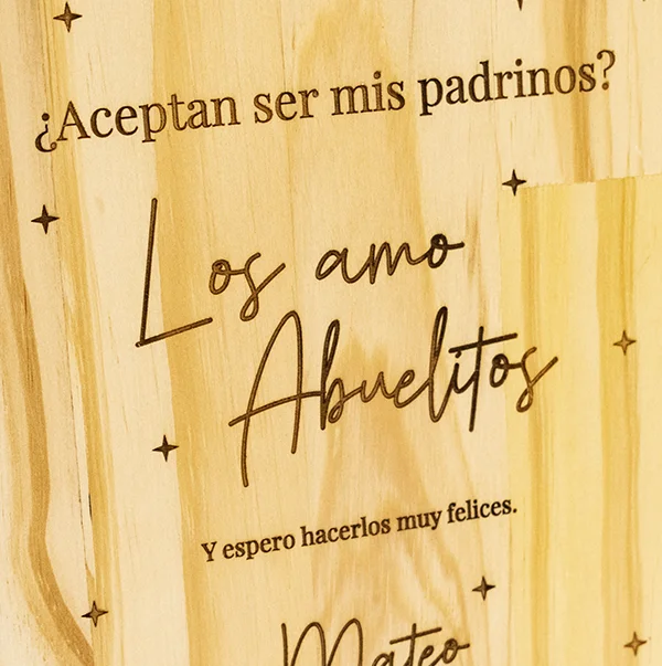 Portarretrato Libro en Madera de Pino - Image 5